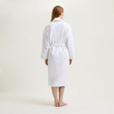 Bathrobe Etoile Blanc Unisex