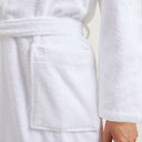 Bathrobe Etoile Blanc Unisex