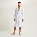 Bathrobe Etoile Blanc Unisex