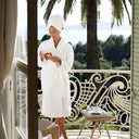 Bathrobe Etoile Blanc Unisex