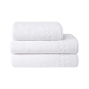 Bath Towels Nature Blanc